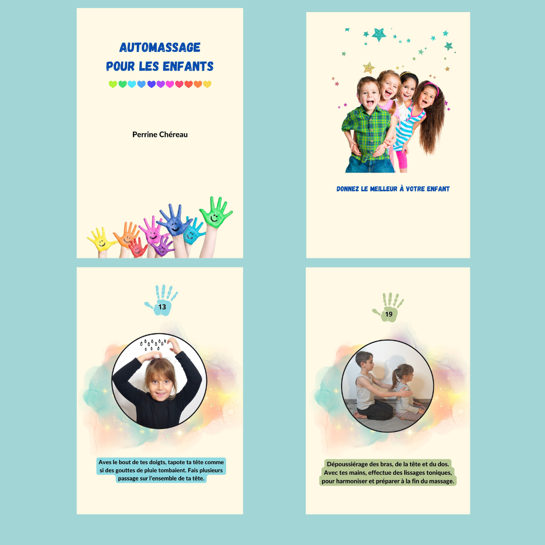 livre de bien-être pour enfants, livre automassage pour enfants, thérapeute pour enfants, coach bien-être pour enfants, massage enfants, thérapeute aubenas, coach aubenas, massage aubenas
