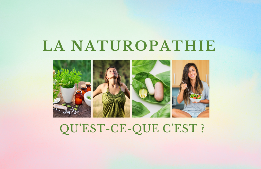 QU'EST-CE QUE LA NATUROPATHIE ?